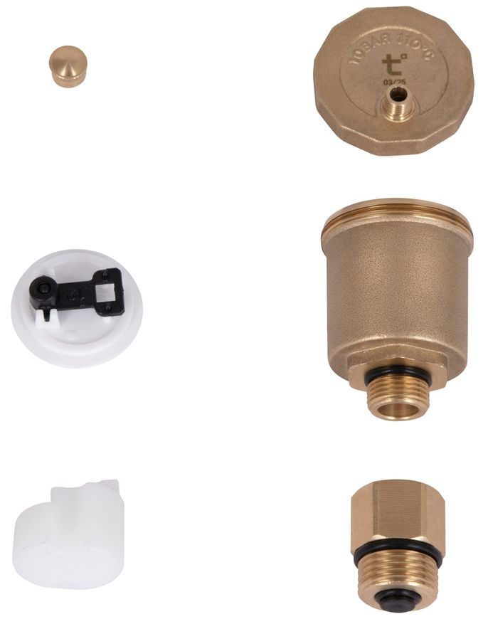Повітровідвідник автоматичний з запірним клапаном Thermo Alliance Standart 1/2" SD28015 - SD28015