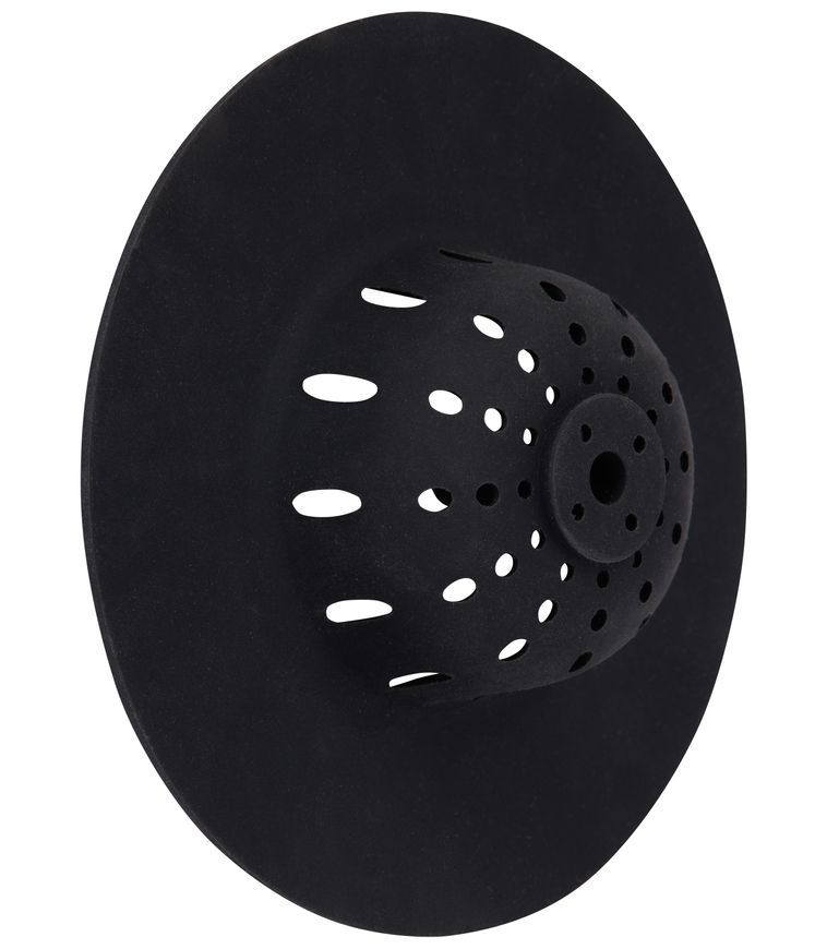 Сетка для сифона Lidz Acsis LA27 Black 117х117х37 мм силиконовая LDACSLA27BLM49775