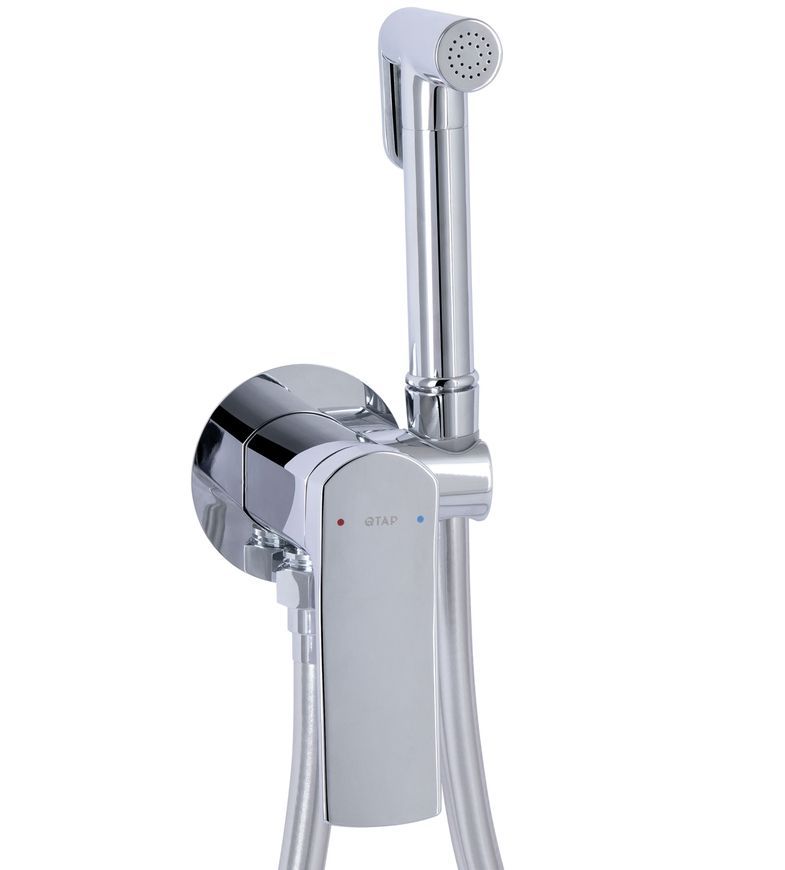 Смеситель для гигиенического душа Qtap Slavonice Chrome QTSLA262CRM45915 - QTSLA262CRM45915