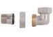 З'єднання згін-американка Thermo Alliance Standart 1/2" ВЗ кутове латунь нікель TAS191W15