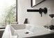 Смеситель для раковины HANSGROHE Finoris 165 скрытого монтажа Matt Black 76051670 черный матовый - 76051670 - 3