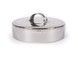 Заглушка с ручкой дымоходная ВЕНТ УСТРИЙ из нержавеющей стали &Oslash;140 - VU-Z-N-D140-0,6 - 1
