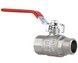 Кран шаровой Thermo Alliance Forte 3/4" ВН прямой, латунь, PN40, рычаг SF605W20 - SF605W20 - 3