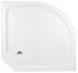 Душовий бокс LIDZ MAJĄTEK 100x100, низький, скло прозоре 5 мм + стінки WHI - LMSB100100BLALOWTR - 10