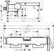 Змішувач для ванни HANSGROHE Tecturis E Matt Black 73420670 чорний матовий - 73420670 - 2