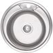 Кухонна мийка Lidz 490-A Micro Decor 0,6 мм (165) LIDZ490AMDEC06 - LIDZ490AMDEC06 - 1