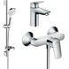 Набір змішувачів HANSGROHE EcoSmart 3 в 1 (71104000+71600000+26553400) 20200007