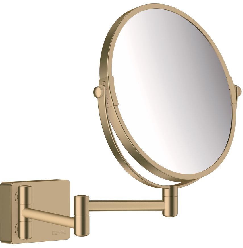 Зеркало для бритья (косметическое) HANSGROHE AddStoris 41791140 бронза матовая - 41791140
