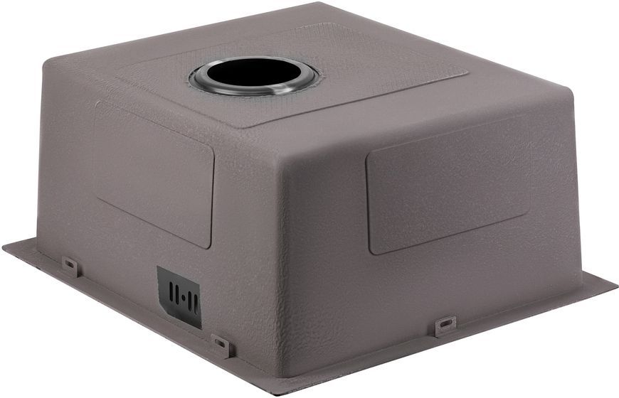 Кухонна мийка інтегрована QTAP D4843BL PVD 2,7/1,0 мм Black - QTD4843BLPVD2710