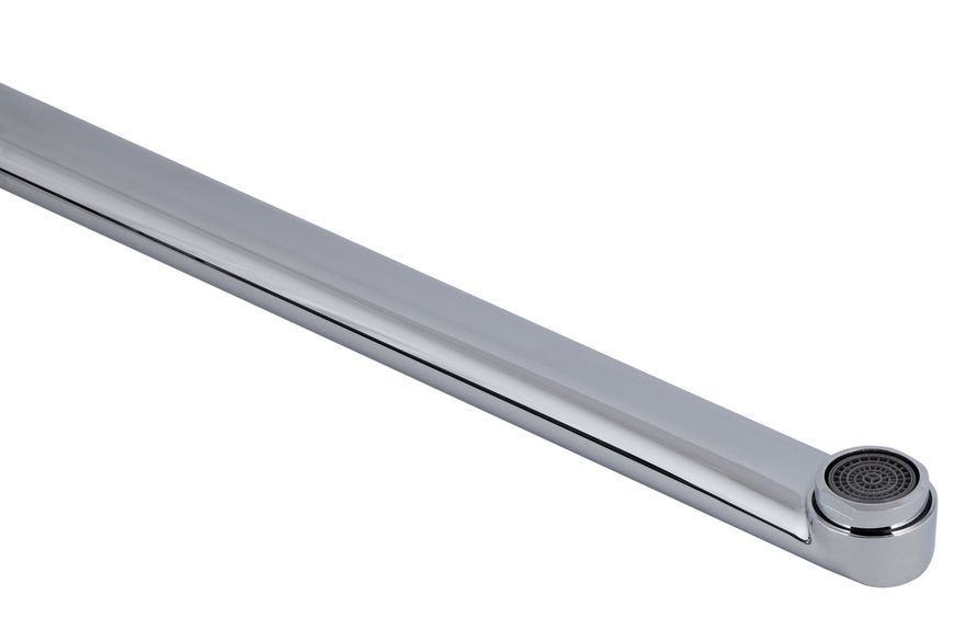 Смеситель для ванны Qtap Swan Eco с поворотным изливом и душевым гарнитуром Chrome QTSWA2601CRM45533 - QTSWA2601CRM45533
