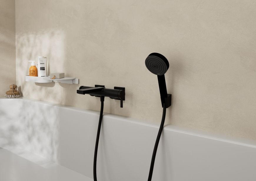 Змішувач для ванни HANSGROHE Tecturis E Matt Black 73420670 чорний матовий - 73420670
