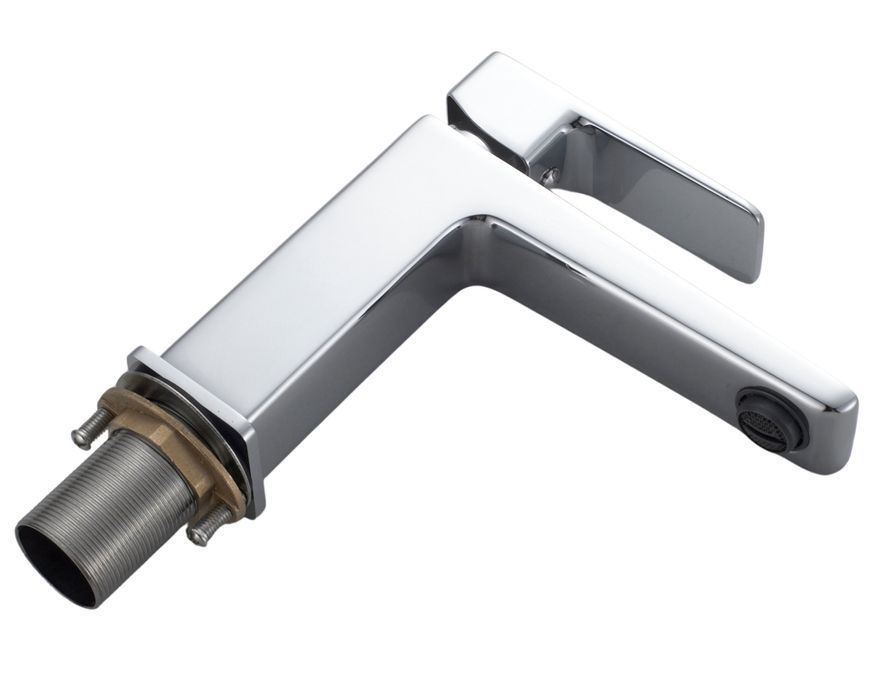Змішувач латунний для раковини низький Lidz Orion 001F Chrome (k25) LDORI001FCRM48091 - LDORI001FCRM48091