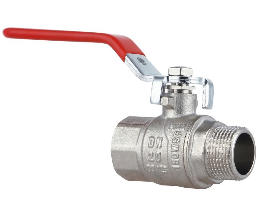 Кран шаровой Thermo Alliance Forte 3/4" ВН прямой, латунь, PN40, рычаг SF605W20 - SF605W20
