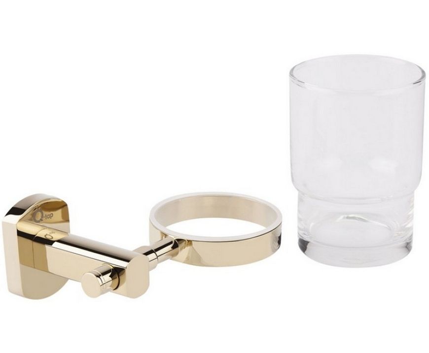 Стакан QTAP Liberty ORO 1158 золото
