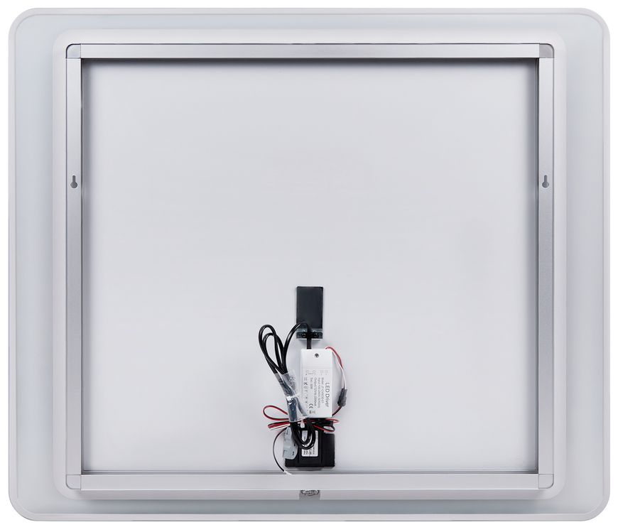 Зеркало QTAP Leo прямоугольное 800х700 с LED-подсветкой, сенсорный выключатель QT117814187080W