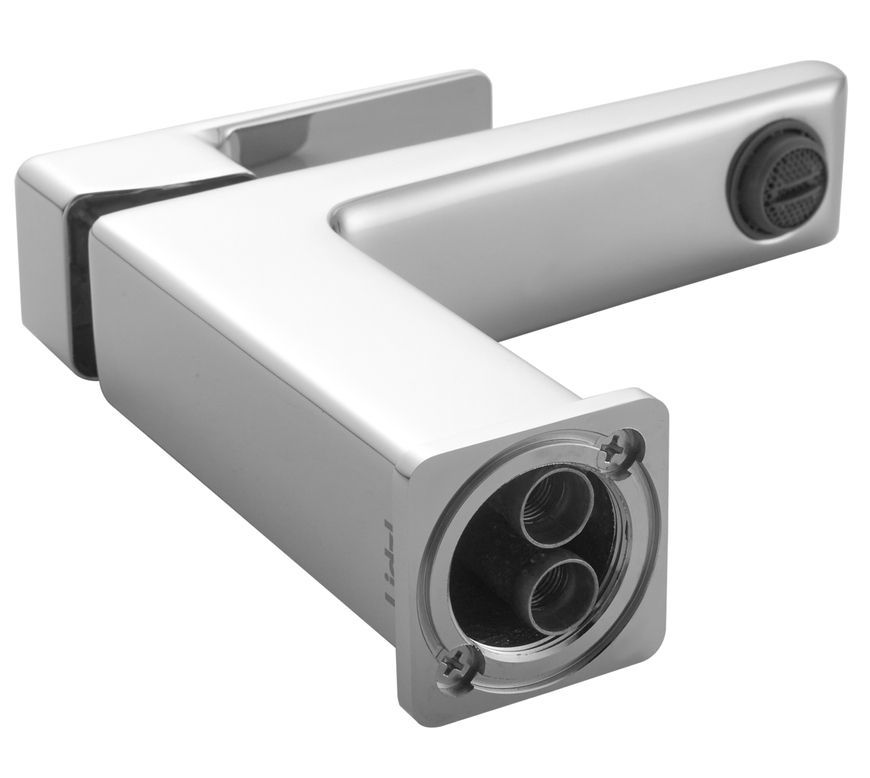 Змішувач латунний для раковини низький Lidz Orion 001F Chrome (k25) LDORI001FCRM48091 - LDORI001FCRM48091
