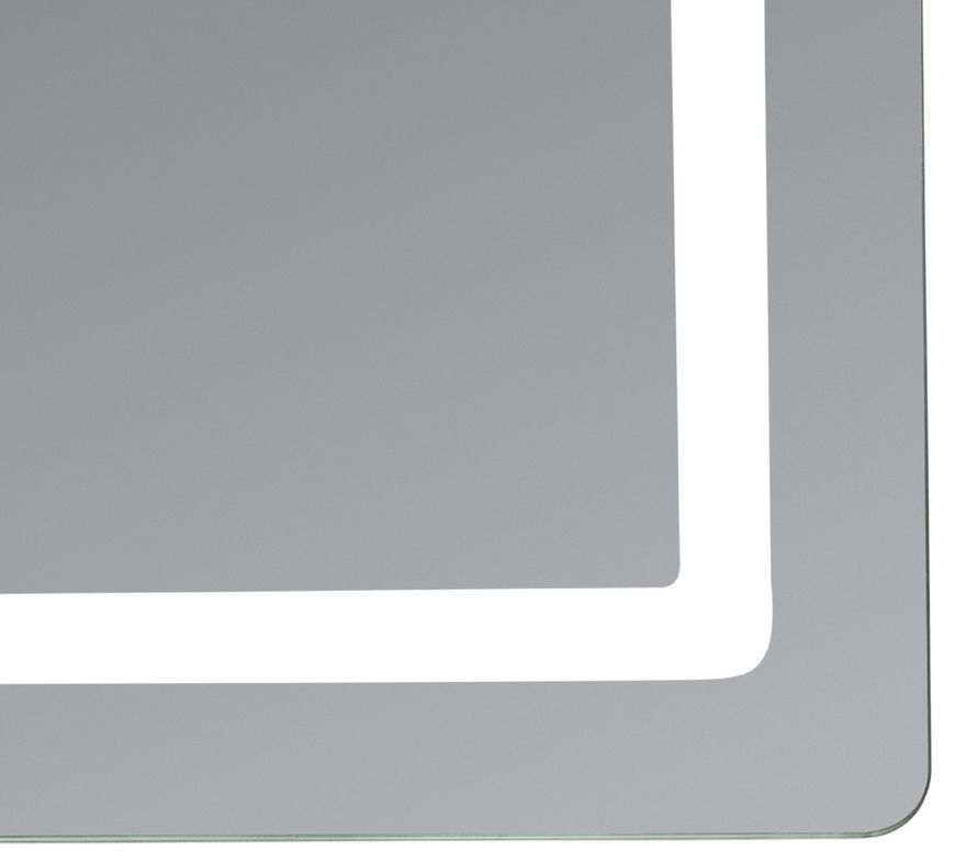 Зеркало настенное прямоугольное Qtap Mideya MI2 800х700 с LED-подсветкой Touch, антизапотеванием, диммером, рег. яркости QT2078NCF807048476