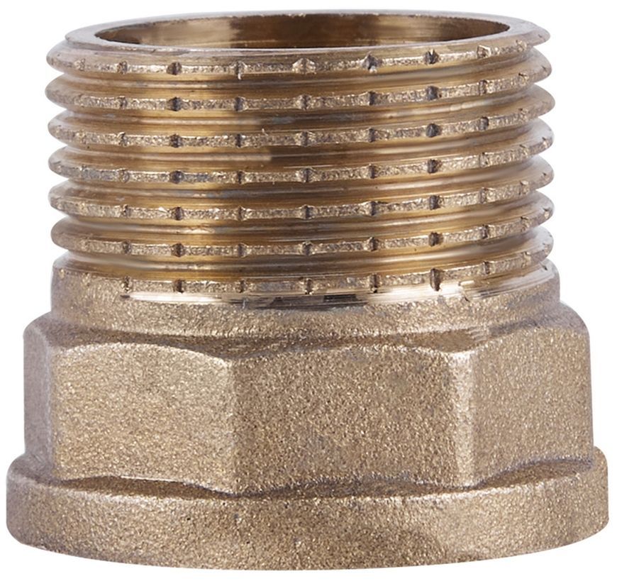 Переход латунный SD Plus 1 1/2"ВРх3/4"НР SD4094020