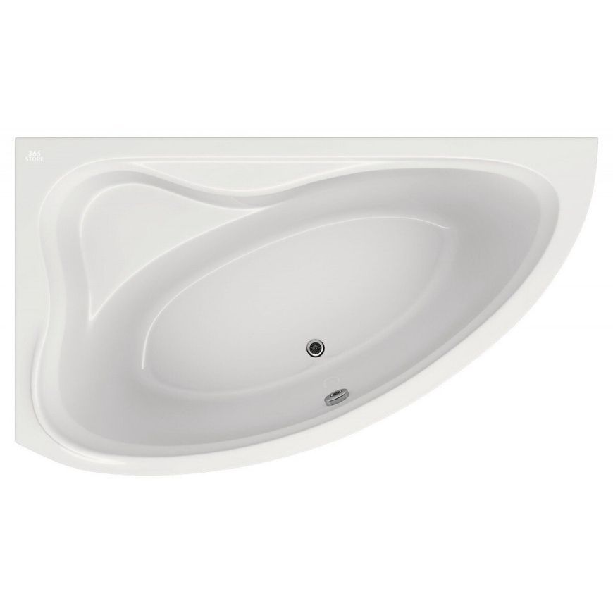 Ванна акрилова SV PLAST Azur 150x100 L з ніжками + обудова - SV-A-150-100-L