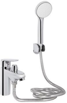 Змішувач на борт ванни Lidz Tani 011F Chrome з душовим гарнітуром LDTAN011FCRM44977 - LDTAN011FCRM44977