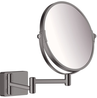 Зеркало для бритья (косметическое) HANSGROHE AddStoris 41791340 матовый черный хром - 41791340