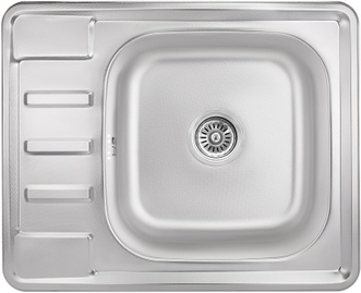 Кухонна мийка LIDZ 6350 Micro Decor 0,8 мм (178) - LIDZ6350MDEC