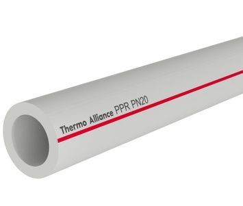 Труба поліпропіленова PPR Thermo Alliance SDR 6, 40&times;6,7 мм, 4 м, PN20 DSA304 - DSA304