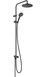 Душова система HANSGROHE Vernis Blend Showerpipe 200 1jet EcoSmart Reno без змішувача 26099670 чорна матова - 26099670 - 1