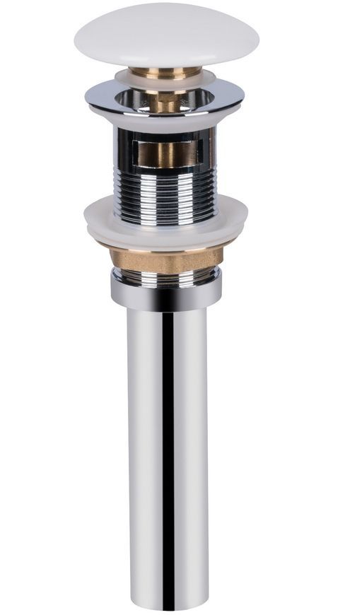 Раковина QTAP Stork 415x415x175 White з донним клапаном QT15116037W - QT15116037W