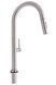 Смеситель для кухни Qtap Lenicka с выдвижным изливом Brushed Nickel PVD QTLEN9138103UN - QTLEN9138103UN - 1
