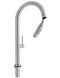 Смеситель для кухни Qtap Lenicka с выдвижным изливом Brushed Nickel PVD QTLEN9138103UN - QTLEN9138103UN - 3
