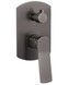 Душова система прихованого монтажу Qtap Slavonice на 2 споживача Gunmetal Black PVD QTSLA113GMB45899 - QTSLA113GMB45899 - 6