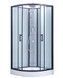 Душовий бокс LIDZ MAJĄTEK 90x90, низький, скло прозоре 5 мм + стінки WHI - LMSB9090BLALOWTR - 1