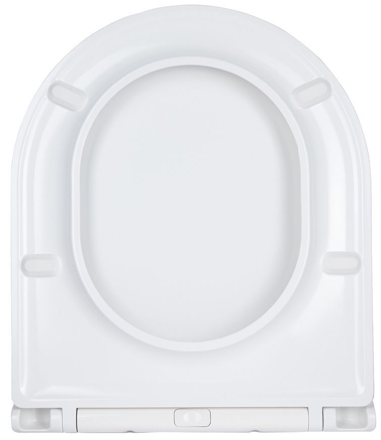 Сидіння для унітаза Qtap (Robin, Aries) White, з мікроліфтом, Slim Duroplast, Quick Release Slim QT99HY2411W - QT99HY2411W