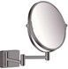 Дзеркало для гоління (косметичне) HANSGROHE AddStoris 41791340 матовий чорний хром - 41791340 - 1