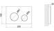 Панель смыва для унитаза QTAP Nest QT0111M11V1114W - QT0111M11V1114W - 5
