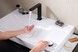 Змішувач для раковини на 2 отвори HANSGROHE Tecturis E 150 CoolStart EcoSmart+ Matt Black 73053670 чорний з д/к - 73053670 - 4