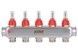 Колектор розподільчий Icma з витратомірами 3/4"х5 виходів №К073 87K073179PQ32QU - 87K073179PQ32QU - 5