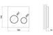 Панель смыва для унитаза QTAP Nest Uni круглая Chrome 190x190x14 мм QT0211P01V1009CRM - QT0211P01V1009CRM - 2