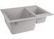 Кухонна мийка з додатковою чашею LIDZ 615x500/200 GRA-09 (LIDZGRA09615500200) - LIDZGRA09615500200 - 3
