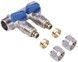 Коллектор SD PLUS 3/4" 2 выхода латунь SD231W2