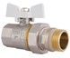 Кран шаровой с "Американкой" SD Plus 1" ВН прямой с антипротечкой SD900NW25PN40 - SD900NW25PN40 - 3