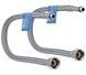 Шланг для підключення змішувача (пара) Thermo Alliance Standart 60 см NYLON M10x1/2"ВР TAS386W60