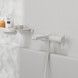 Змішувач для ванни HANSGROHE Tecturis E Matt White 73420700 білий матовий - 73420700 - 3