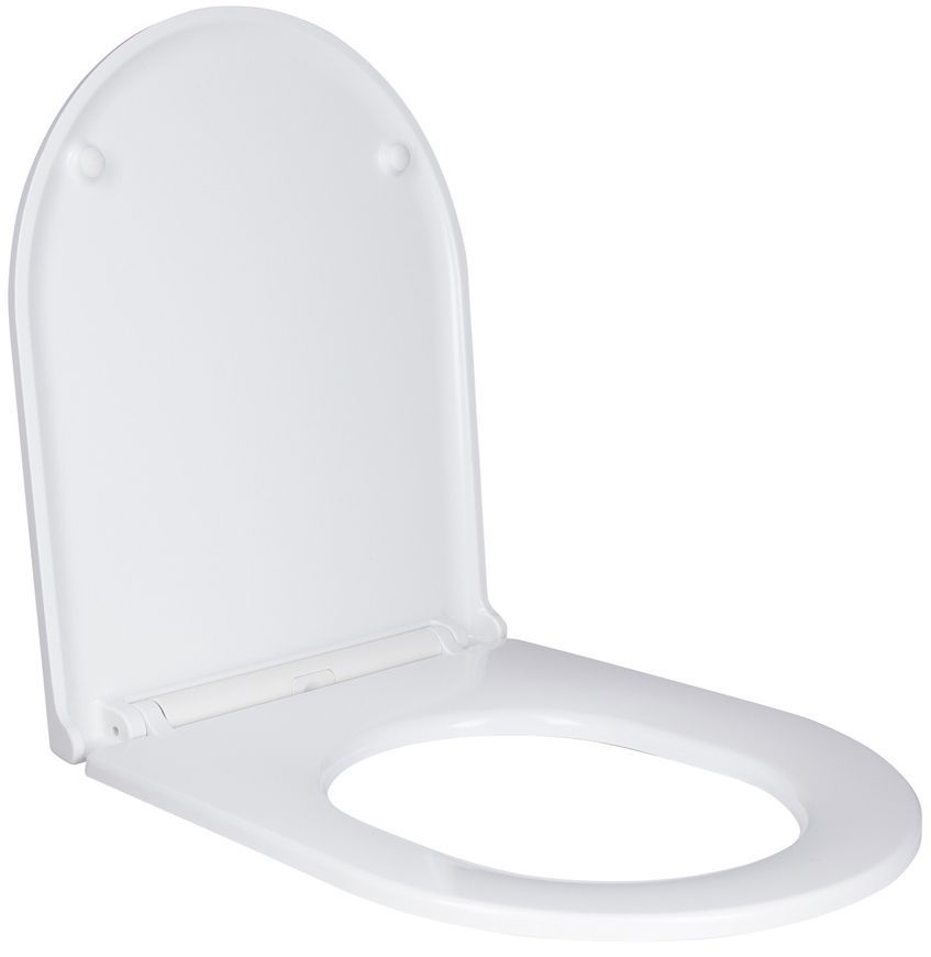 Сидіння для унітаза QTAP (Robin, Aries) з мікроліфтом Slim QT99HY2411W - QT99HY2411W
