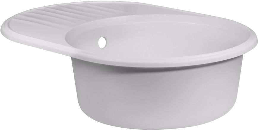 Кухонна мийка QTAP CS 7451 White (QT7451WHI650) - QT7451WHI650