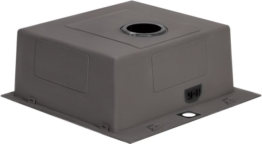 Кухонна мийка інтегрована QTAP D5050BL PVD 2,7/1,0 мм Black - QTD5050BLPVD10