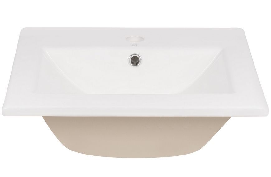 Раковина QTAP Stork 415x415x175 White з донним клапаном QT15116037W - QT15116037W
