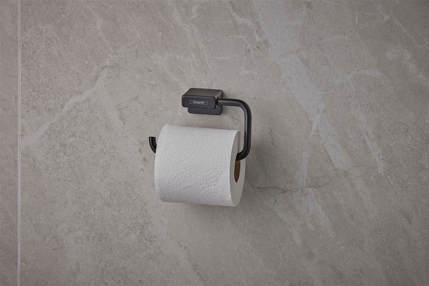 Тримач для туалетного паперу HANSGROHE AddStoris Matt Black 41771670 чорний матовий