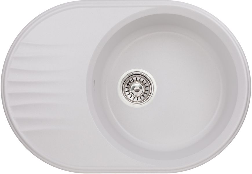 Кухонна мийка QTAP CS 7451 White (QT7451WHI650) - QT7451WHI650